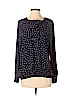 Ann Taylor LOFT 100% Polyester Blue Long Sleeve Blouse Size S - photo 1