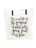 Assorted Brands 100% Cotton White Tote One size - photo 3