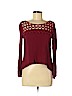 Altar'd State 100% Polyester Burgundy Long Sleeve Blouse Size S - photo 1