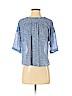 Ann Taylor LOFT 100% Polyester Blue 3/4 Sleeve Blouse Size XS (petite) - photo 1