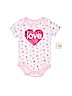 Assorted Brands Pink Short Sleeve Onesie 9-12 MO / 12 MO - photo 1