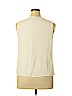 Talbots 100% Polyester Ivory Sleeveless Blouse Size 14 (petite) - photo 2