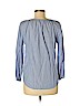 Velvet by Graham & Spencer 100% Cotton Blue 3/4 Sleeve Blouse Size M - photo 2