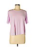 Vince. 100% Viscose Purple Short Sleeve T-Shirt Size M - photo 1