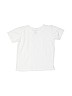 Carter's 100% Cotton Solid White Short Sleeve T-Shirt Size 6 - 7 - photo 2