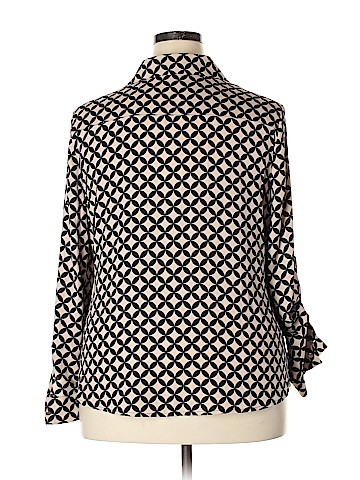Dana Buchman Long Sleeve Blouse (view 2)