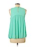 Ted Baker London 100% Polyester Green Sleeveless Blouse Size 4 - photo 2