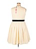 Chi Chi London 100% Polyester Ivory Cocktail Dress Size 20 - photo 2