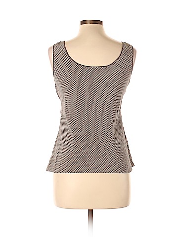 Calvin Klein Sleeveless Silk Top (view 2)