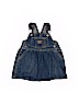 OshKosh B'gosh 100% Cotton Solid Blue Dress 3-6 MO / 6 MO - photo 1
