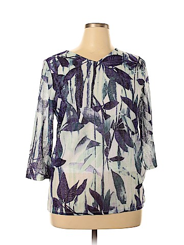 Easywear by Chico's 3/4 Sleeve Top (view 1)