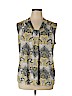 Dana Buchman Yellow Sleeveless Top Size XL - photo 1
