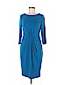 Anne Klein Blue Casual Dress Size 6 - photo 1