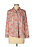 Ann Taylor 100% Cotton Pink Long Sleeve Button-Down Shirt Size M (petite) - photo 1