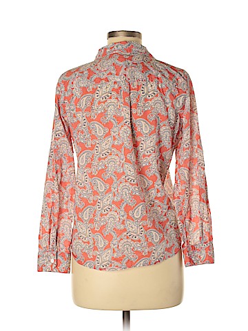 Ann Taylor Long Sleeve Button-Down Shirt (view 2)