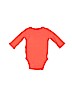 Carter's 100% Cotton Orange Long Sleeve Onesie 0-3 MO / 3 MO - photo 2