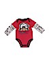 TrukFit Red Long Sleeve Onesie Size 0-3 mo - photo 1