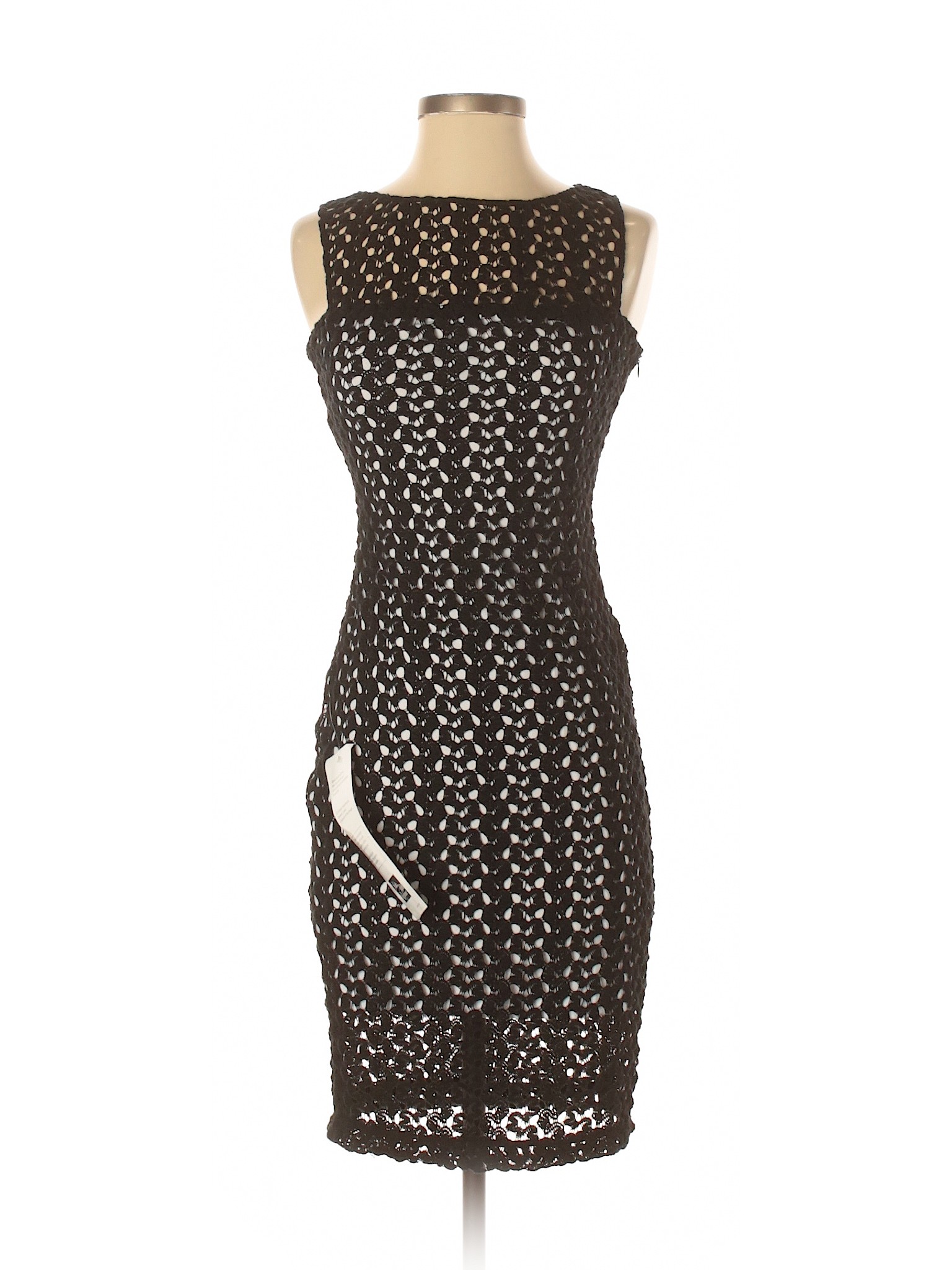 Black Halo Polka Dots Black Casual Dress Size 0 - 87% off | thredUP