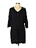 Forever 21 100% Rayon Black Casual Dress Size L - photo 1