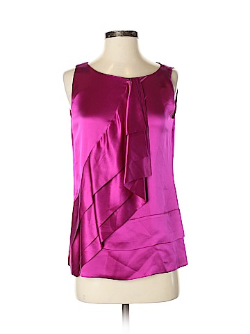 Diane von Furstenberg Sleeveless Silk Top (view 1)