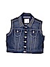 Justice Blue Denim Vest Size 14 - photo 1