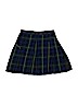 Lands' End Checkered-gingham Blue Skirt Size 10 - photo 2