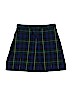 Lands' End Checkered-gingham Blue Skirt Size 10 - photo 2