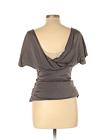Nanette Lepore Short Sleeve Silk Top (view 2)