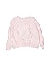 Gap Kids 100% Cotton Solid Pink Long Sleeve Top Size 6 - 7 - photo 2