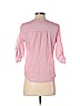 Ann Taylor LOFT Outlet 100% Cotton Pink 3/4 Sleeve Blouse Size S (petite) - photo 2
