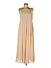 Conscious Collection by H&M 100% Polyester Tan Casual Dress Size 8 - photo 1