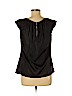 Worthington 100% Polyester Black Sleeveless Blouse Size M (petite) - photo 2