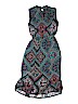 Art Class 100% Polyester Teal Dress Size 7 - 8 - photo 2