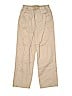 Lands' End 100% Cotton Tan Khakis Size 10 - photo 1