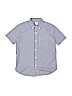 Gap Kids 100% Cotton Blue Short Sleeve Button-Down Shirt Size 10 - photo 1