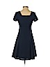 Theory 100% Virgin Wool Blue Casual Dress Size 0 - photo 2