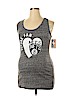 Soft As A Grape Gray Tank Top Size XL - photo 1