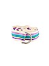 Assorted Brands Stripes Ivory Belt Size M - photo 1
