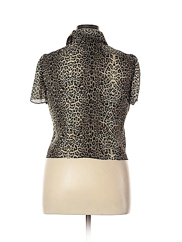 Virgo Petite Short Sleeve Blouse (view 2)