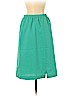 Banana Republic 100% Polyester Green Casual Skirt Size M (petite) - photo 2
