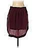 Madewell 100% Silk Burgundy Silk Skirt Size S - photo 2