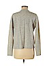 J.jill 100% Lambswool Gray Wool Cardigan Size M - photo 2