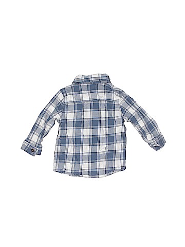 Carter's Long Sleeve Button-Down Shirt (view 2)