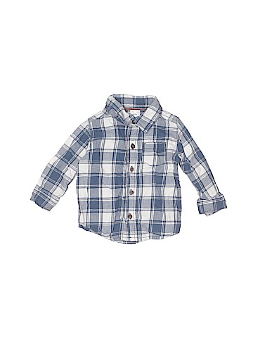 Carter's Long Sleeve Button-Down Shirt (view 1)
