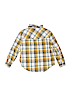 OshKosh B'gosh 100% Cotton Plaid Yellow Long Sleeve Button-Down Shirt Size 5T - photo 2