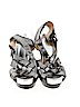 MICHAEL Michael Kors Silver Heels Size 7 1/2 - photo 2