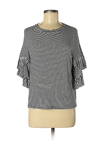 Stitches & Stripes 3/4 Sleeve Top (view 1)