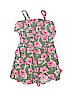 Justice 100% Rayon Green Romper Size 10 - photo 1
