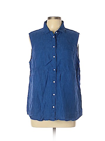 Talbots Sleeveless Button-Down Shirt (view 1)