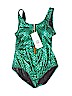 Unbranded Green One Piece Swimsuit Size M - photo 1